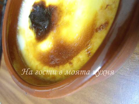 Мляко с ориз на фурна