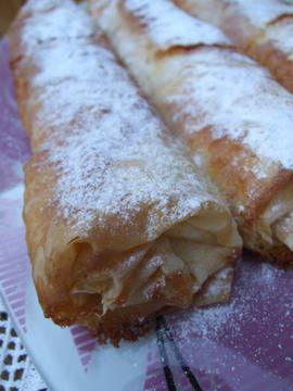 Щрудел с крем ванилия