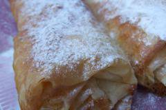 Щрудел с крем ванилия