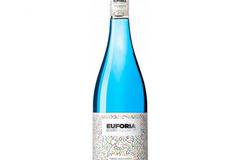 Синьо вино шампанско Euforia Blue Frizzante
