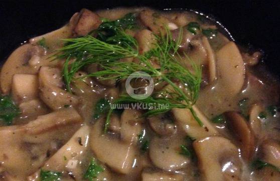Гъбен сос с изтънчен вкус