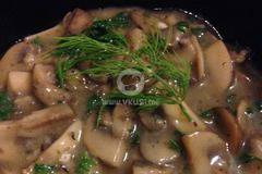 Гъбен сос с изтънчен вкус