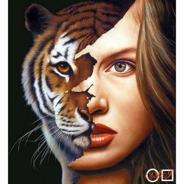 Диамантен гоблен ДИВОТО В МЕН