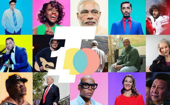 10-те най-влиятелни творци през 2017 г. според сп. Time