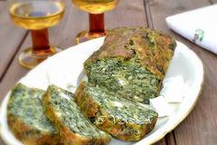 Солен спаначен кейк