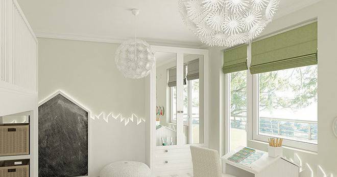 Черната дъска в интериора