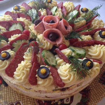 Солена торта