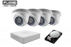 Комплект от 4 камери 2MP за малка къща HDD 500GB HK243 – …