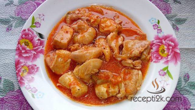 Рецепта за: Пилешка кавърма