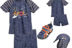 Детски бански за момчета Винтидж серия AHOI на Playshoes