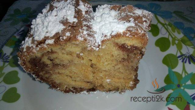 Лесен кекс с кисело мляко