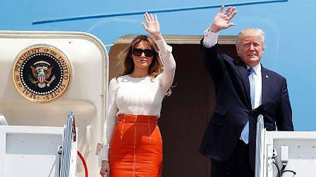 Доналд Тръмп е на двудневно посещение в Израел и палестинските територии