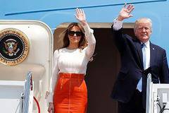 Доналд Тръмп е на двудневно посещение в Израел и палестинските територии