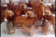 Подаръчета за сватба в кафяво 7028