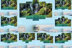 Декоративно пано за стена с девствен госки водопад – HD-264