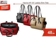 Чанта HP 14″ Ladies Slim Tote Red