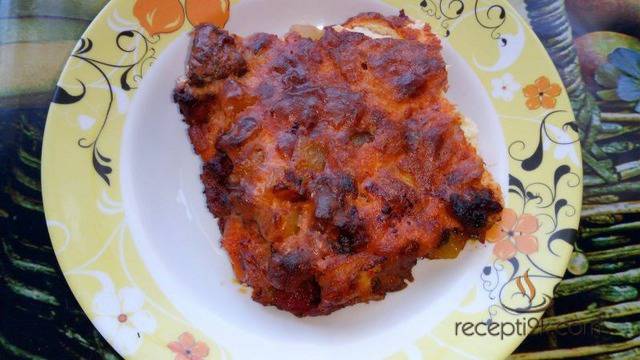 Рецепта за: Муска с кайма и заливка