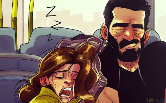 10 иронични рисунки, разкриващи семейните приключения на един съвременен мъж