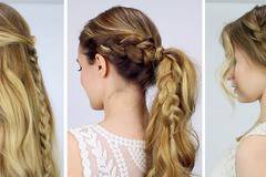 3 бързи сплетени прически