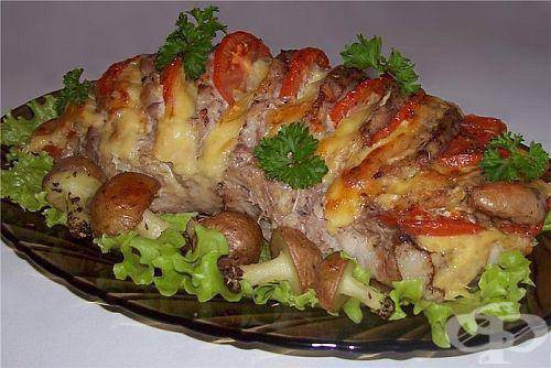 ПЕЧЕНО СВИНСКА „ХАРМОНИКА“