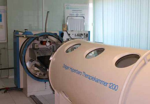 В Бургас правят център за лечение в барокамера