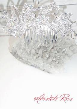 Гребенче-бижу за коса белгийски кристали Touch of Nature