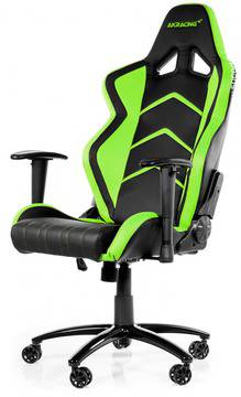 Геймърски стол AKRACING Player Gaming Chair черен зелен