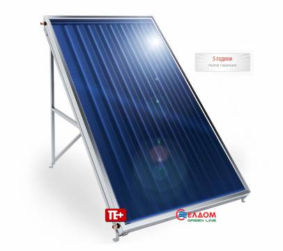 Промоция на слънчев колектор Елдом с 5 години гаранция – в Терма Експерт Плюс