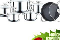 Комплект тенджери и тиган