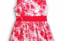 Детска рокля с гол гръб