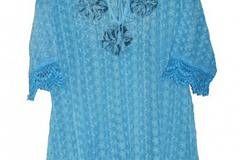 Дамска блуза туника с дантела