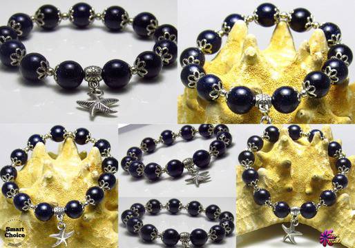 Дамска гривна от естествени камъни Авантюрин – DM-2239