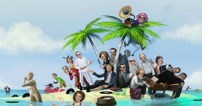 Зодиите на необитаем остров. Кой как се държи