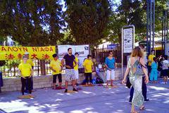 Кипър: В Лимасол научиха за Фалун Дафа