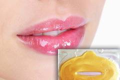 Златна колагенова маска за устни