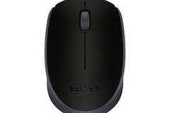 Безжична оптична мишка LOGITECH M171, Черна, USB