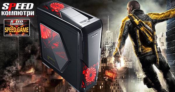 SPEED GAME AMD Furious RX геймърски компютър