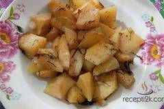 Ароматни картофи с копър и чесън