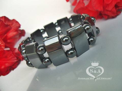 Унисекс Модел Гривна Hematite с Безплатна Доставка до офис на Еконт!