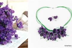 Колие Теменужки