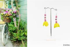 Обеци Диво цвете