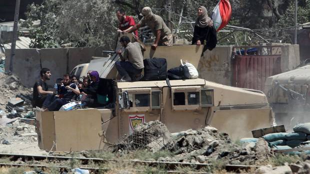 Иракската армия освободи Мосул от джихадистите