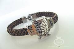 Мъжка Кожена Гривна Wings