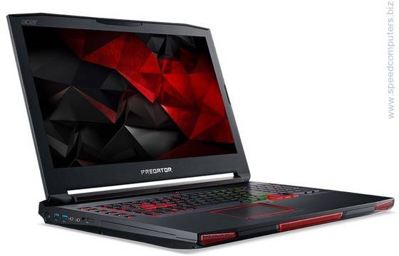 Acer Predator GX9-792 17X 4K i7-7820HK GTX1080-8GB лаптоп