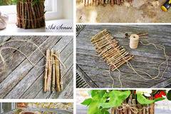 Направи си сам артистична рустик ваза или саксия