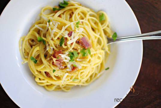 Рецепта за: Спагети с яйца