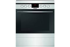 Електрическа готварска печка Hansa FCCW68225, 4 Нагревателни зони, 8 функции, Грил, Клас А