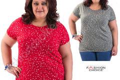 Прекрасна макси блуза с къс ръкав в три интересни десена