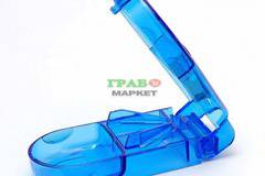 Кутия за хапчета с едно отделение, изработена от PVC материал