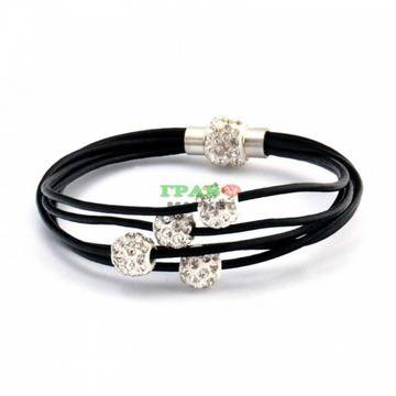 Луксозна гривна Шамбала с топчета – 4бр